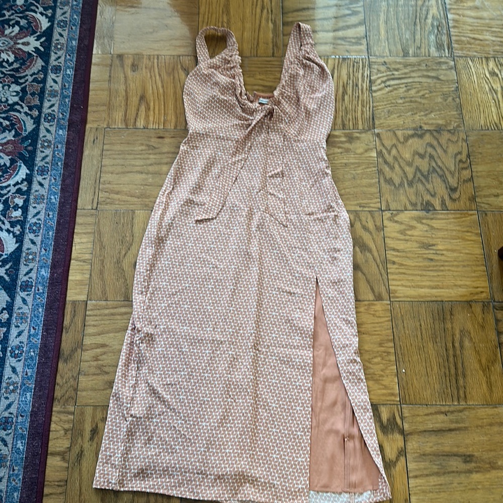 Abercrombie U neck midi dress